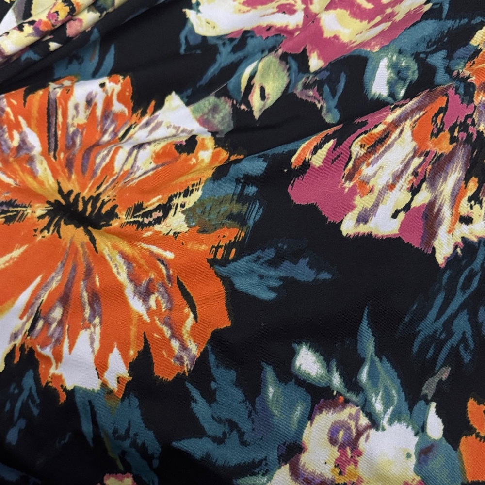 Avenue Multicolor Floral Dress - Picture 3 of 3